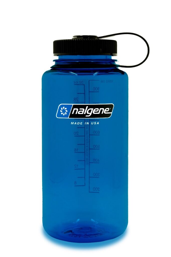 Nalgene Wide Mouth Sustain – fľaša so širokým hrdlom 1 l, slate blue
