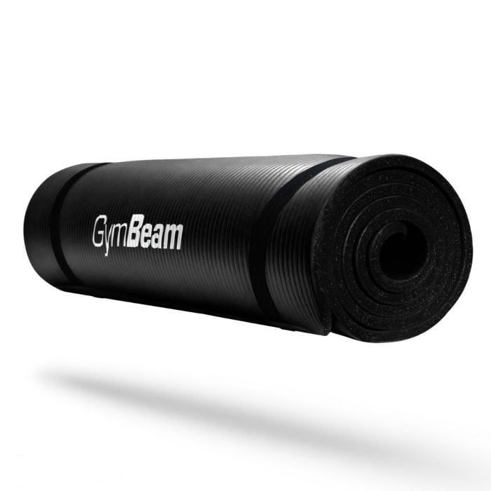 GymBeam Yoga Mat – podložka na cvičenie 180 × 61 × 1 cm, čierna