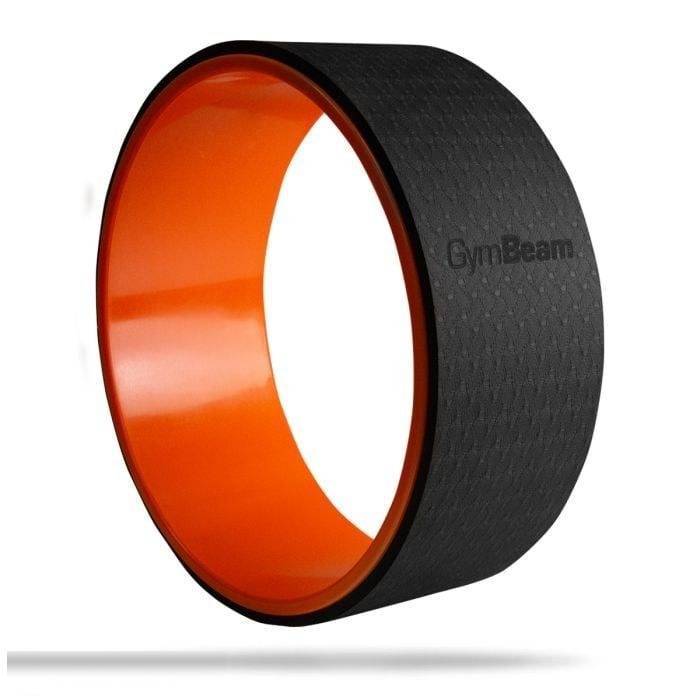 GymBeam Yoga Wheel – kruh na jogu na pretiahnutie chrbta, oranžový