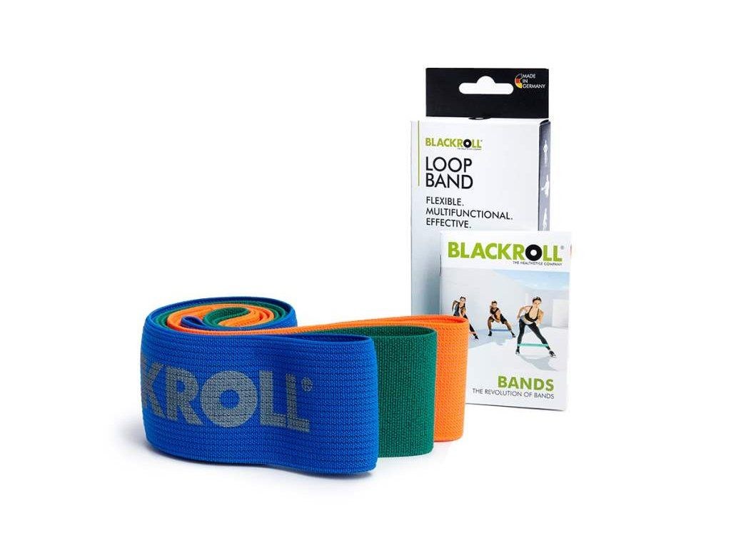 BLACKROLL LOOP BAND SET – sada 3 textilných odporových slučiek