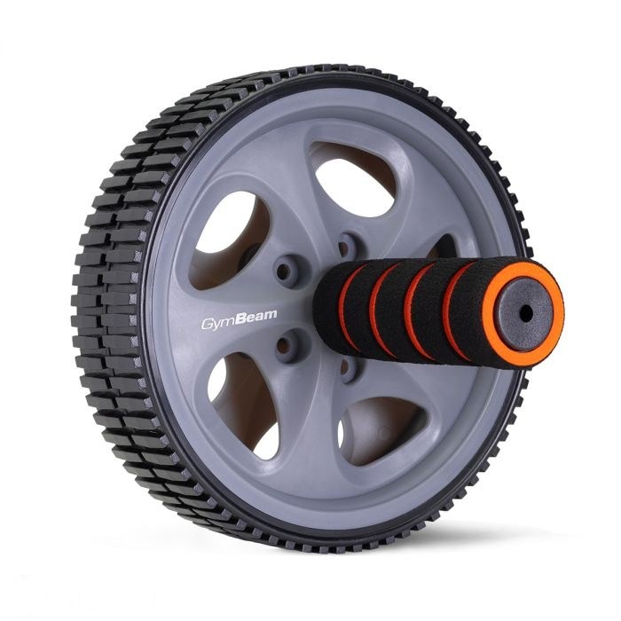 GymBeam Ab Wheel – posilňovacie koliesko s protišmykovými rukoväťami